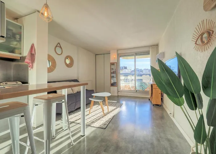 比亚里茨海滨公寓 公寓 *